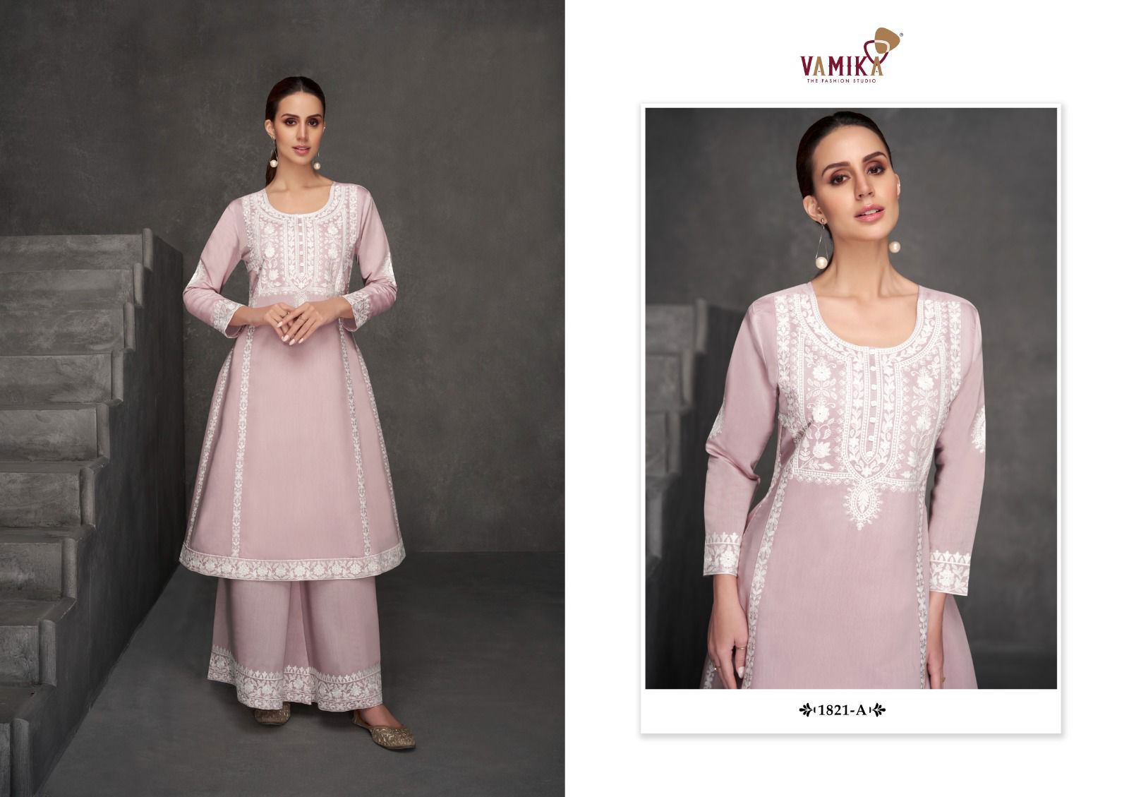 Fiza By Vamika Nx Designer Roman Silk Anarkali Kurtis With Bottom Wholesale Shop In Surat